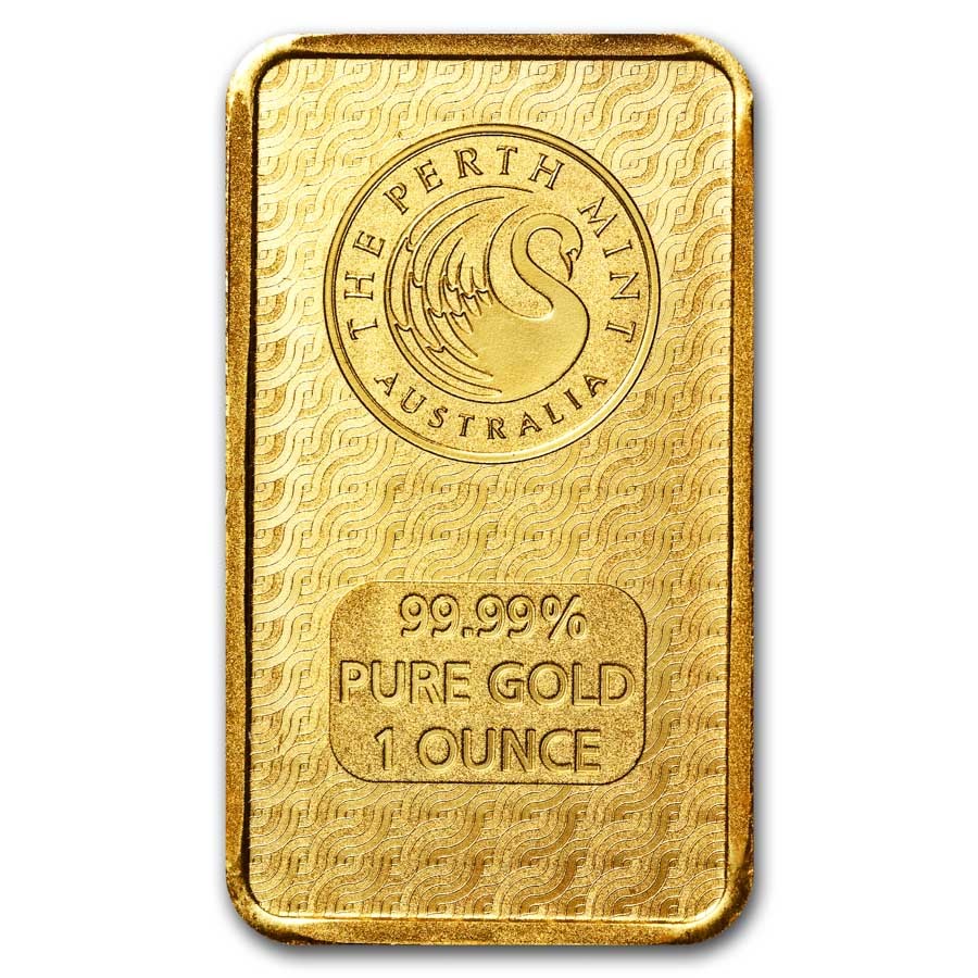 1 oz Gold Bar – Perth Mint Lunar Dragon