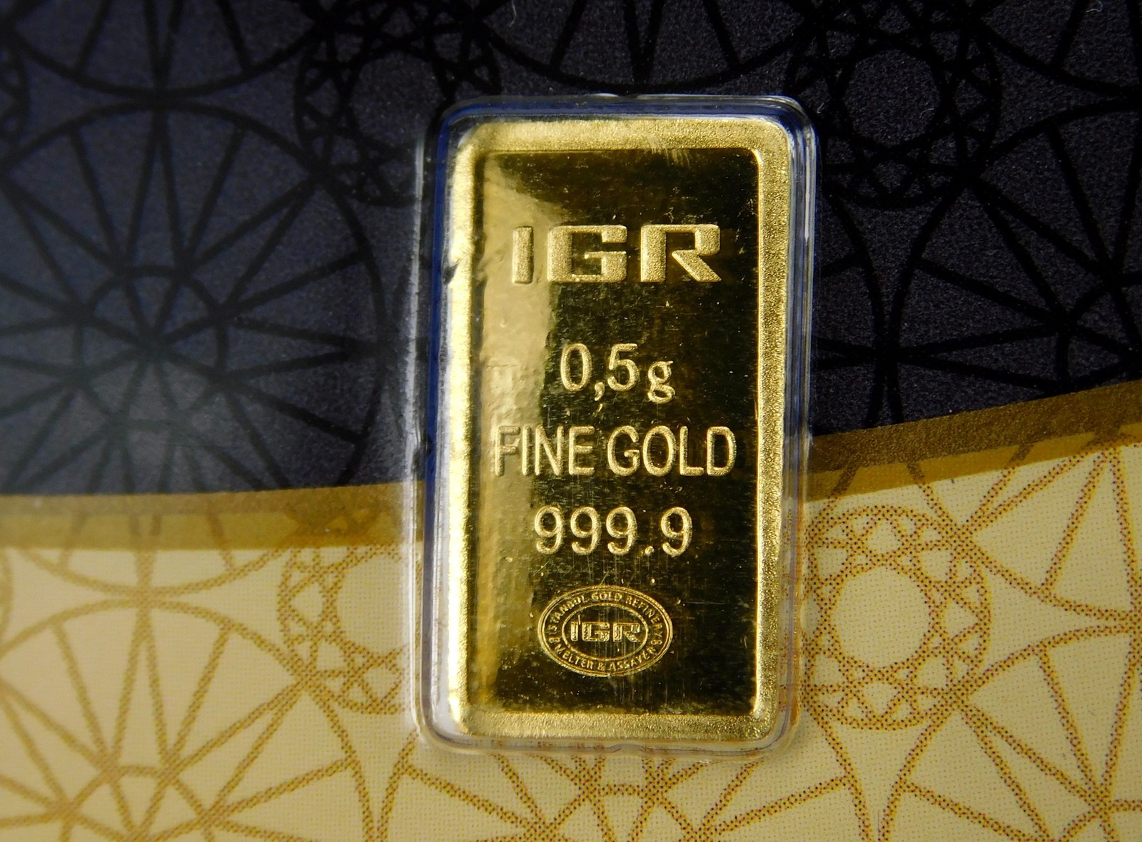 IGR 1/2 gram .9999 Fine Gold Bar Bullion