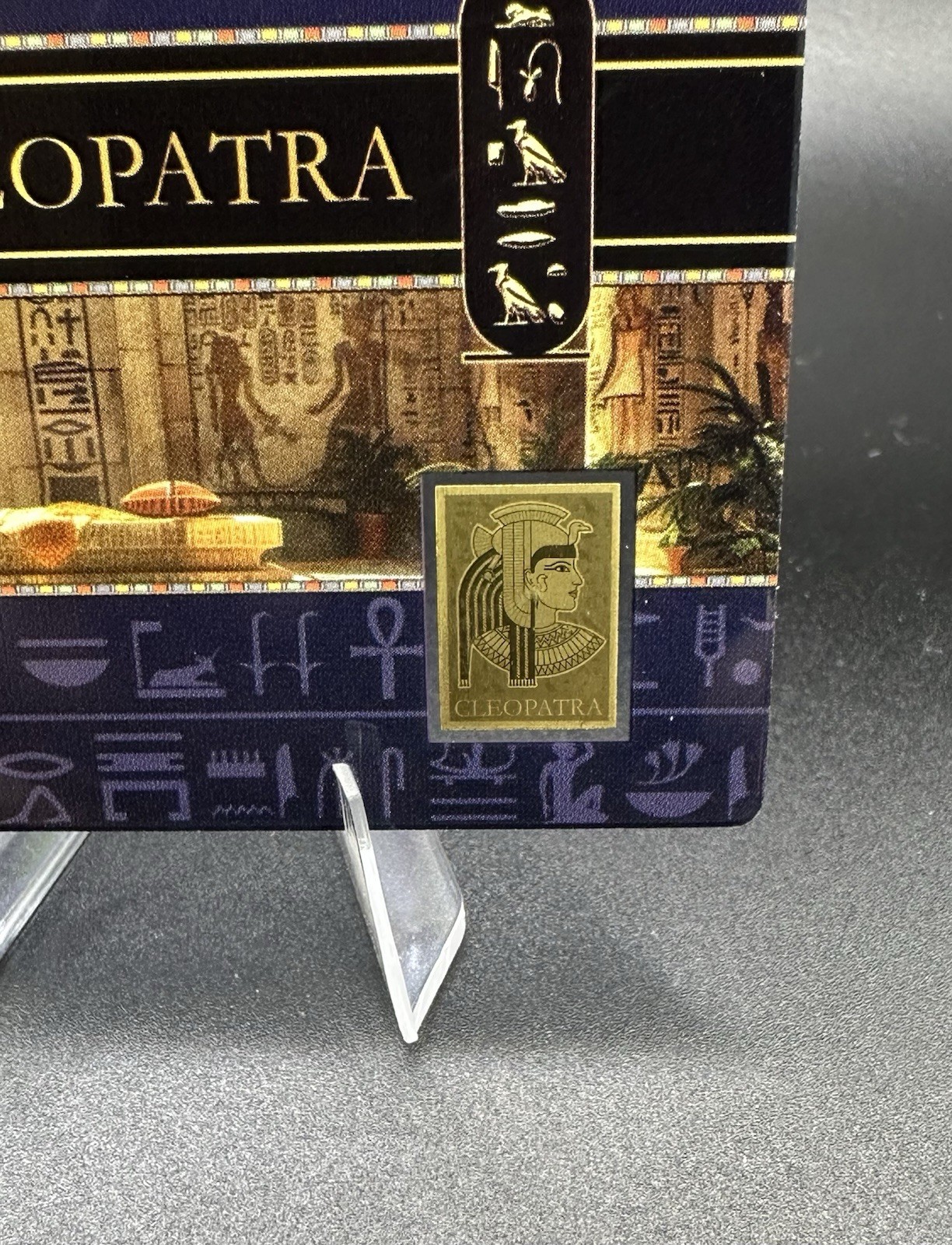 Cleopatra 1/1000 Oz .999 Gold Coin Bar 3000 Francs Chad