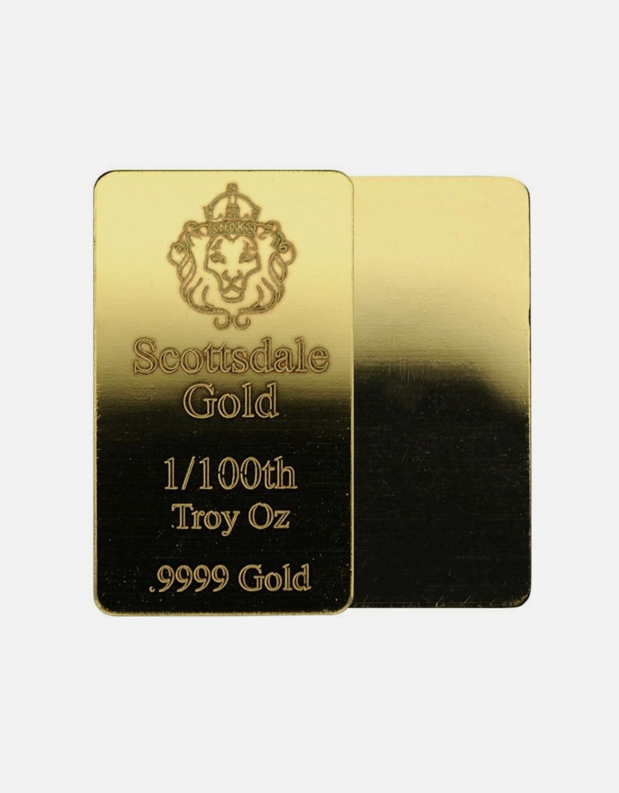 1/100 oz .9999 Gold Bar by Scottsdale Mint – Fractional Gold Bullion #A504