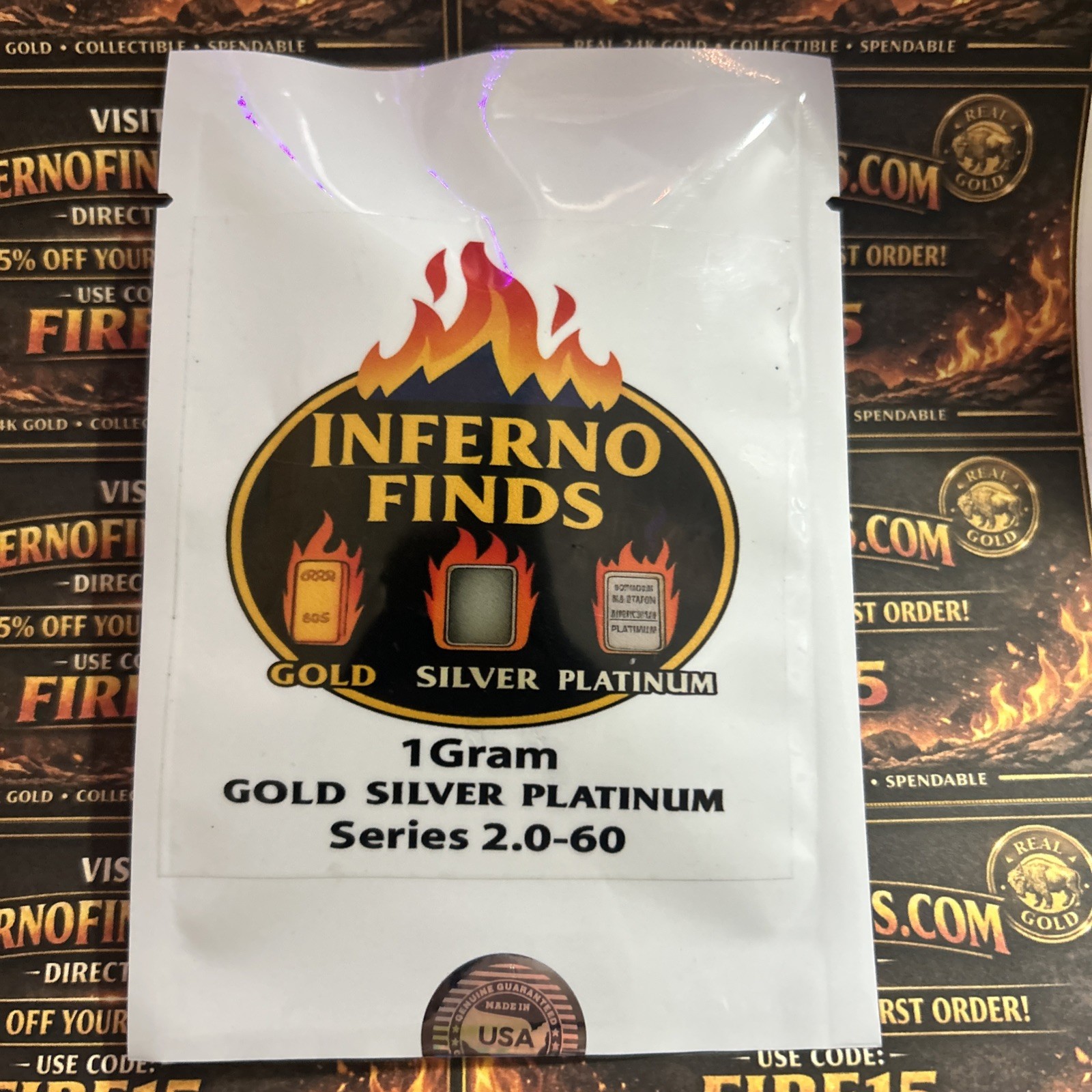 🔥 Inferno Finds 2.0 • Guaranteed 1g Silver • Gold • Platinum • Valcambi Bar🔥