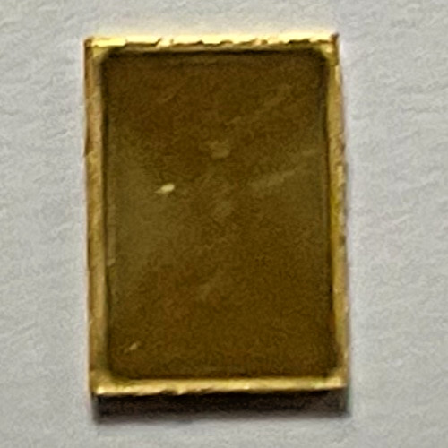 Lot Of 2- 1 Gram Gold Bar Loose -Valcambi Suisse .9999 Fine Gold, Secondary Mkt
