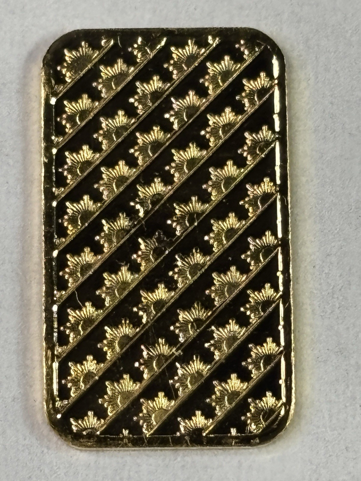 1 gram Gold Sunshine Minting 0.9999 Fine Gold Bar