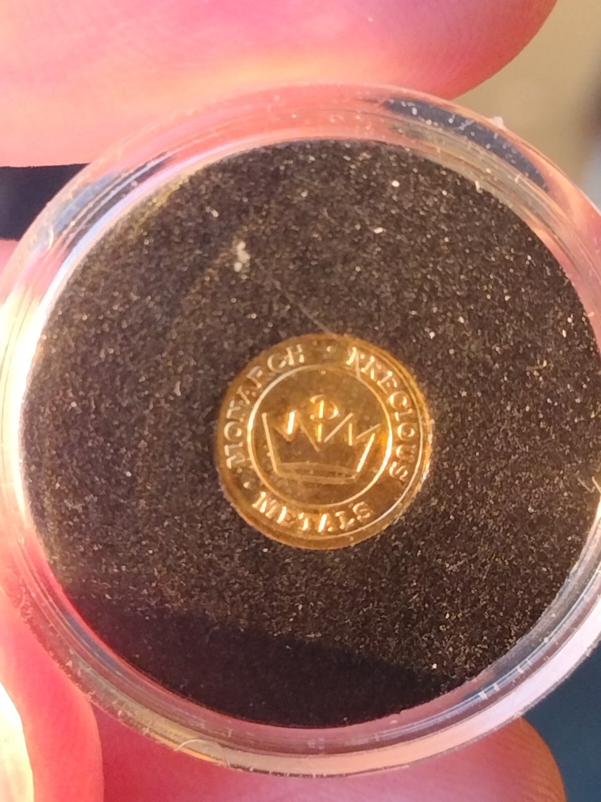 Monarch Precious Metals Lucky 4 Leaf Clover 1/2 Gram .9999 Fine Gold Round
