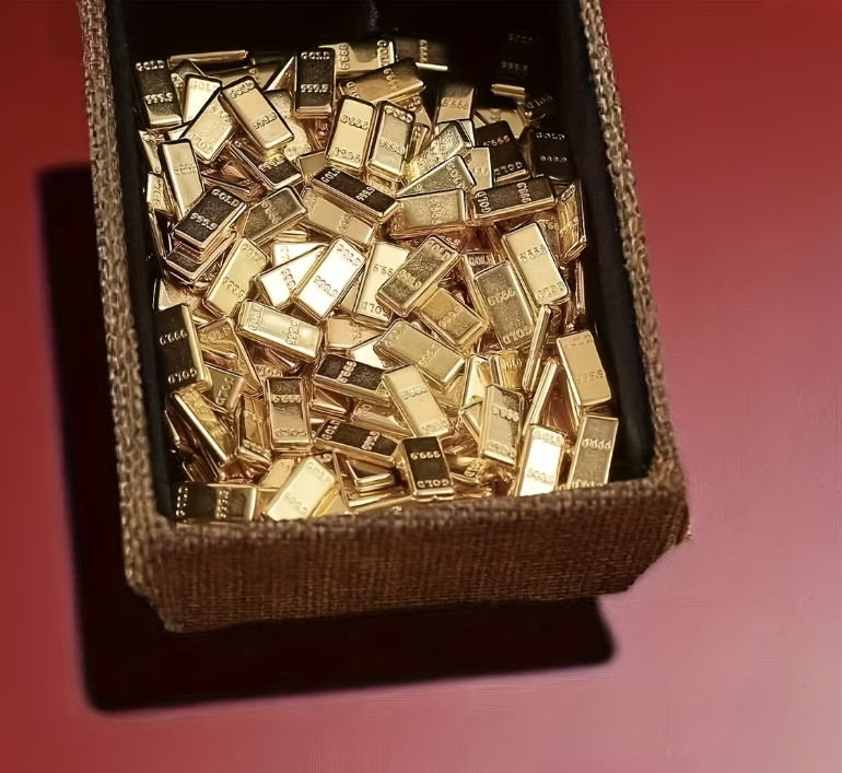 Decorative Bars Gold Tone 20 Pieces for Occasions of All Types