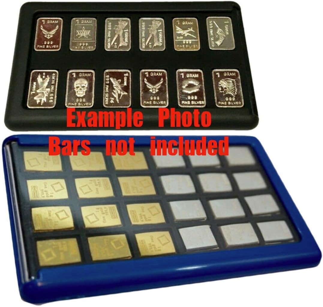2 Element Cards Silver Valcambi Bullion Bar & 2 Bars Total Wallet Case