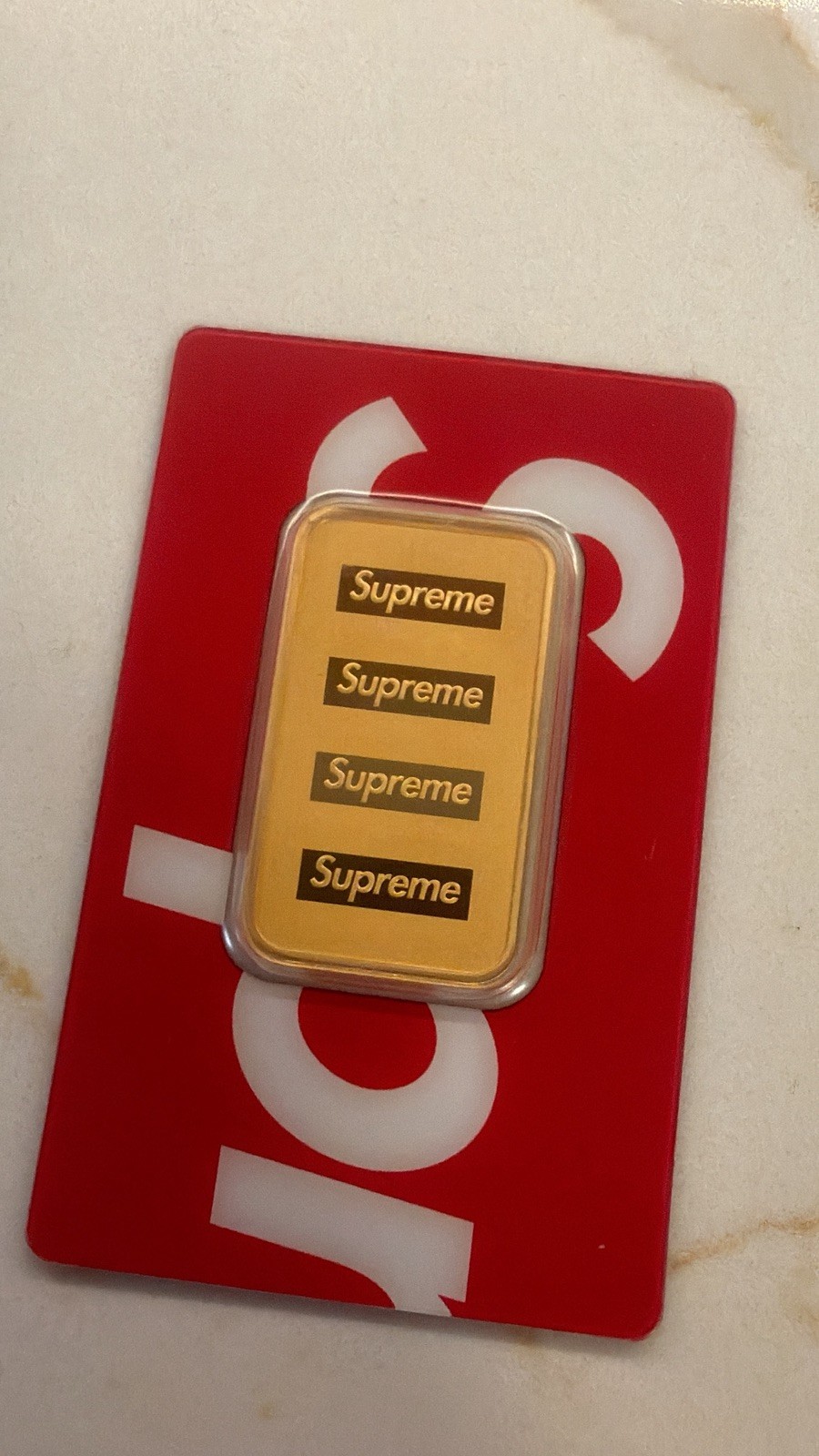 2026 Supreme Pamp 1oz Gold Bar Limited Mintage /100 Ounce Ready To Ship