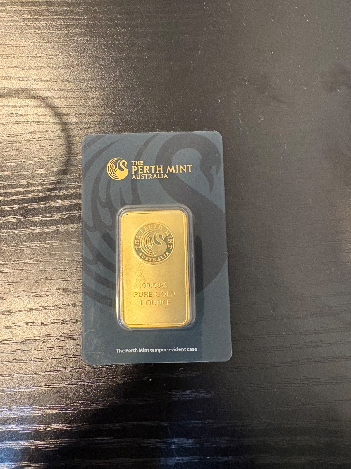 1 oz Perth Mint Gold Bar 99.99 Fine Sealed Assay Card – 24K Pure Gold