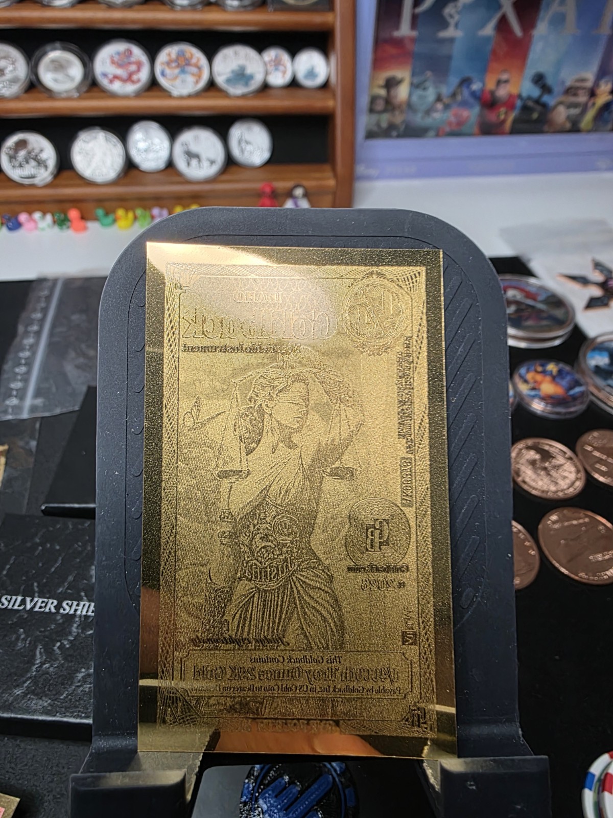 1/4 Idaho Goldback Gold Note (100 Pack, New)
