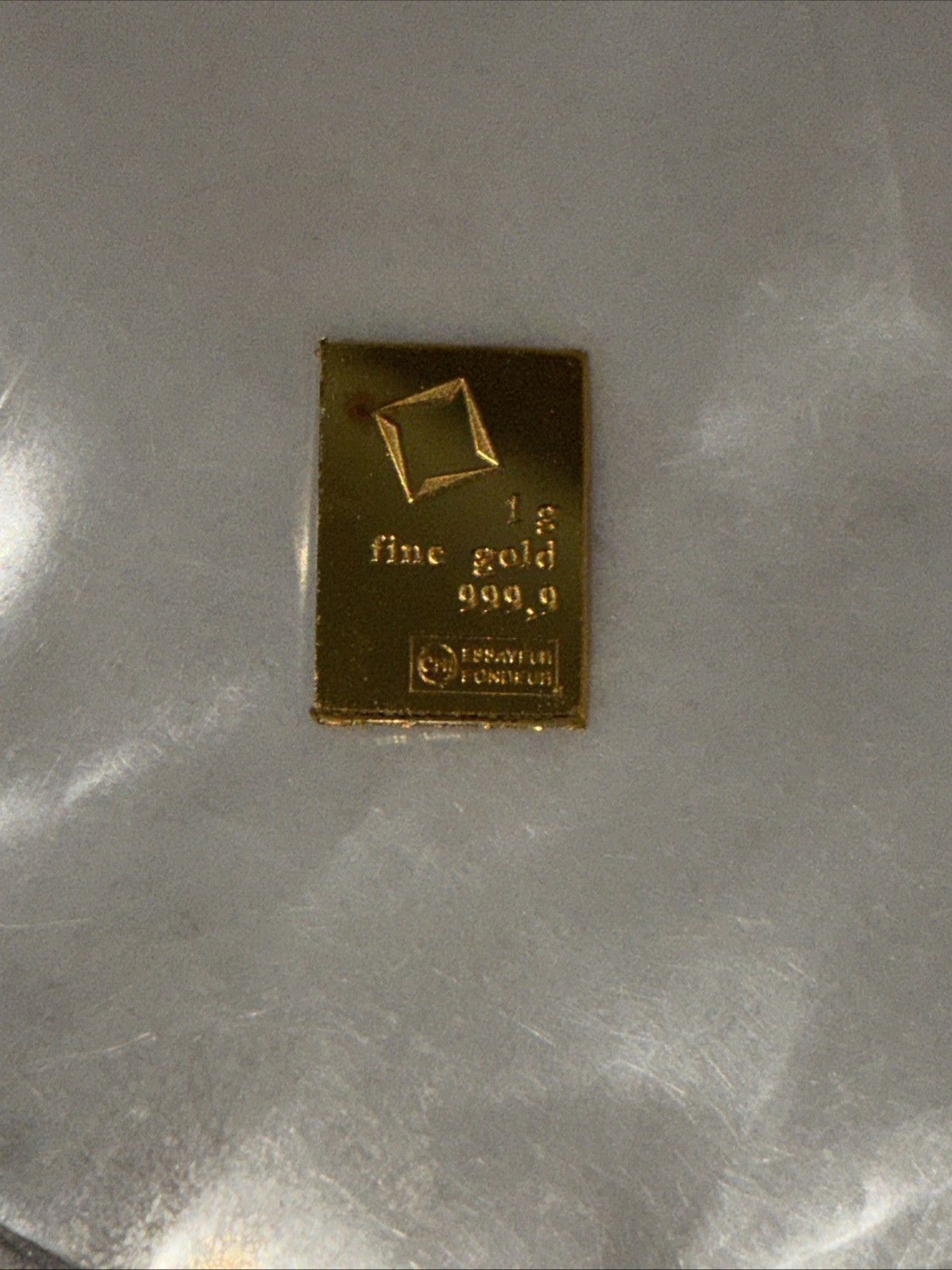 1 Gram Gold CombiBar Valcambi Suisse .9999 Fine Gold Bar