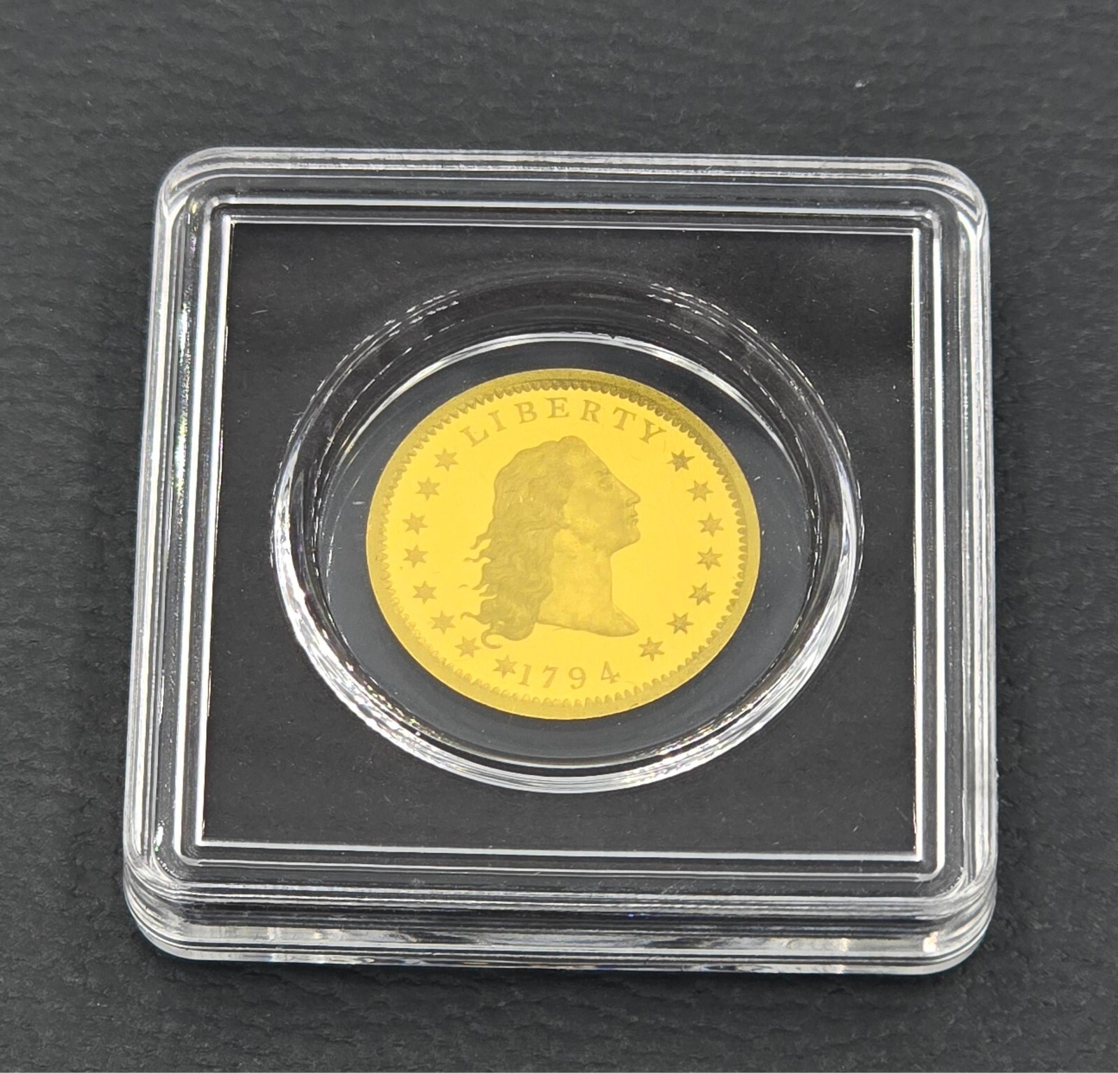 Flowing Hair dollar 1794 1/1000 Oz .999 Gold Coin 2024