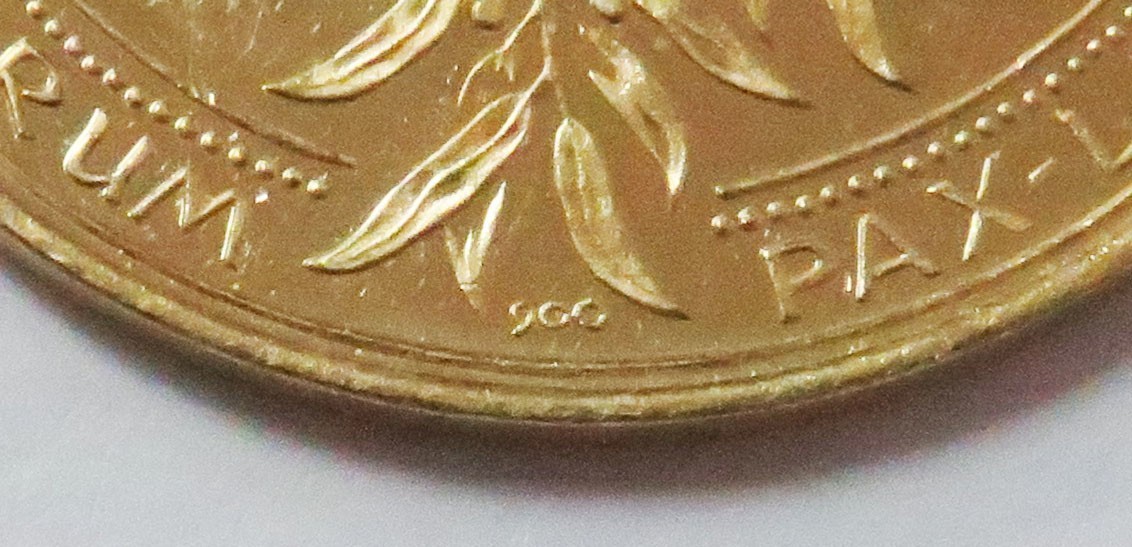 1961 GOLD GERMAN 10.4 GRAM DUCAT PROOF JOHN F KENNEDY JFK INAUGURAL MEDAL