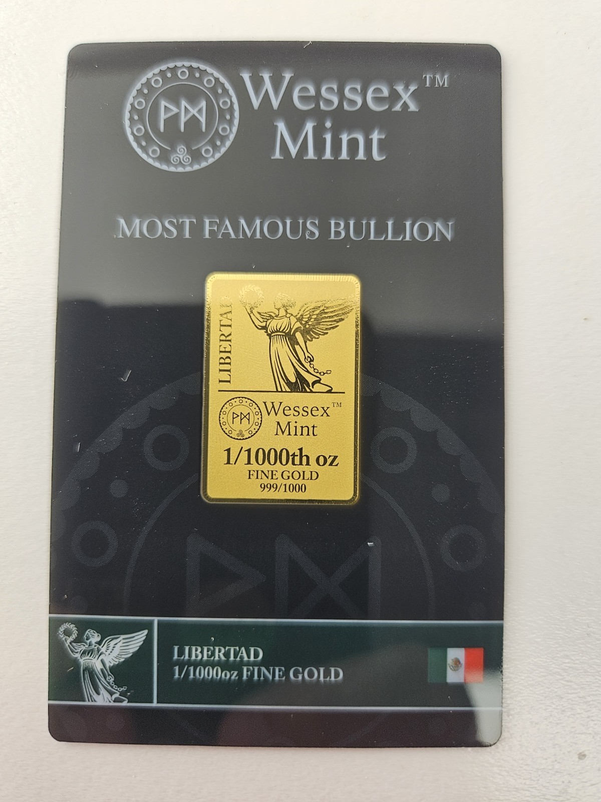 Wessex Mint World Bullion Collection Complete 12 Bar Set 999 Fine Gold