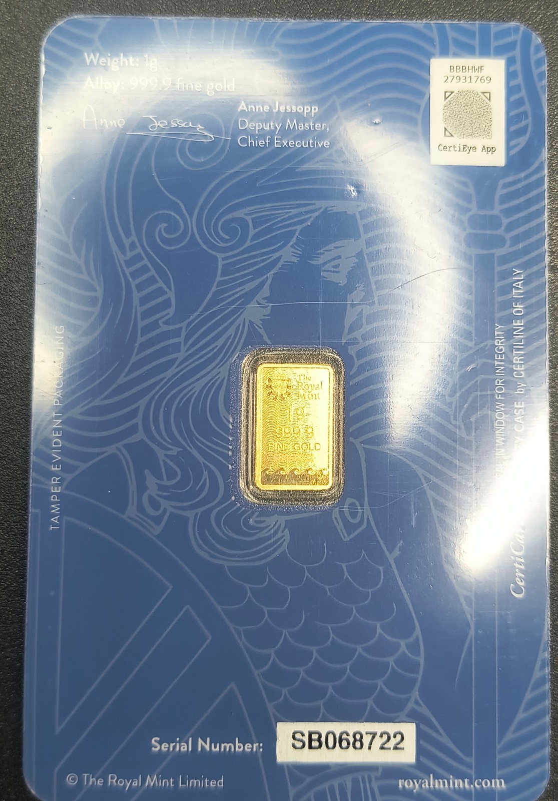 1/4 Oz Gold Coin 2018 Year Of The Dog 99.99 Fine Gold 24ct Mint Condition