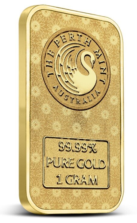 2025 Australia Perth Mint Lakshmi Diwali 1 Gram Gold Bar In Assay Card