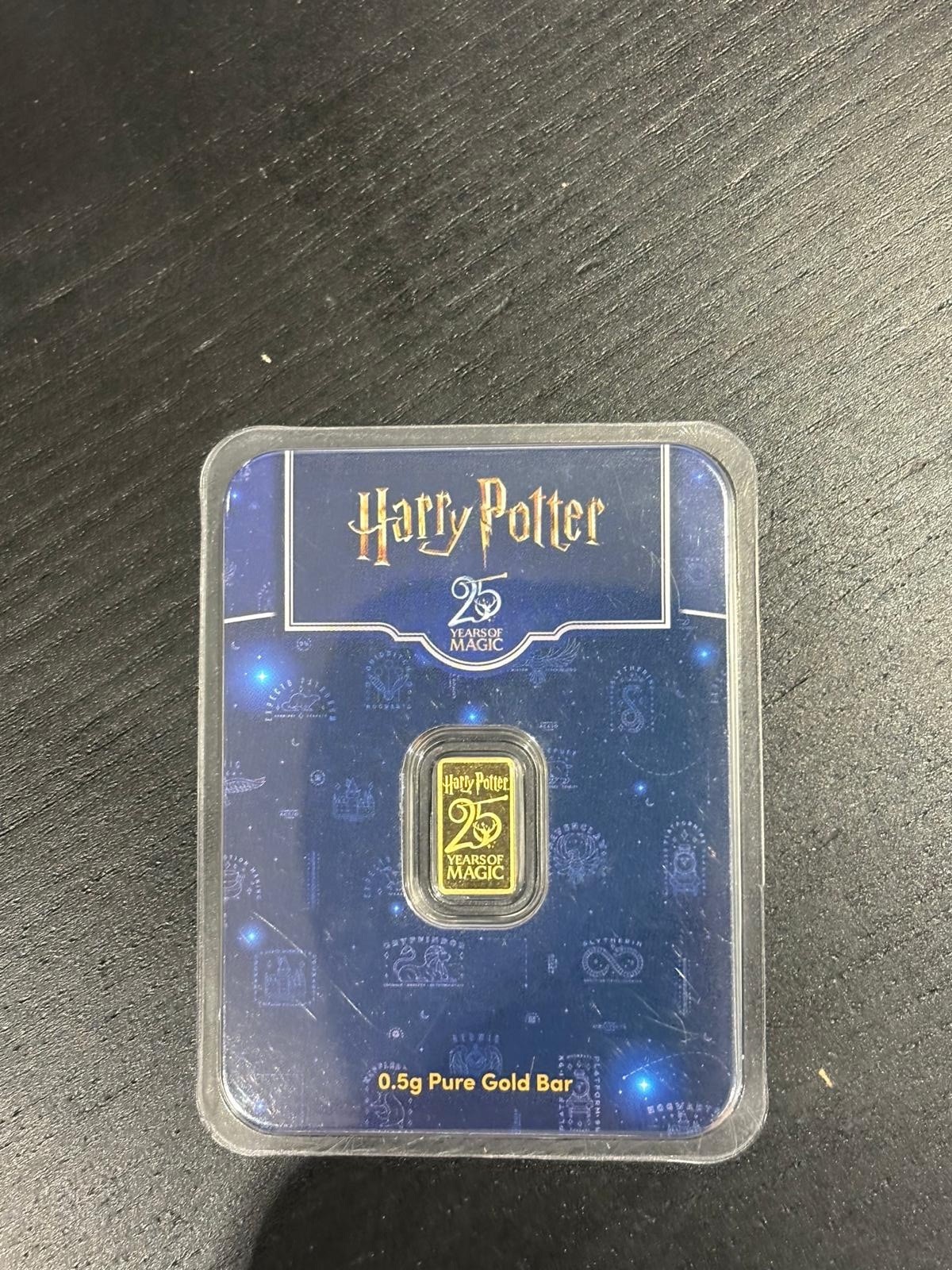 Harry Potter 25th Anniversary 0.5g Gold Bar – PAMP LICENSED