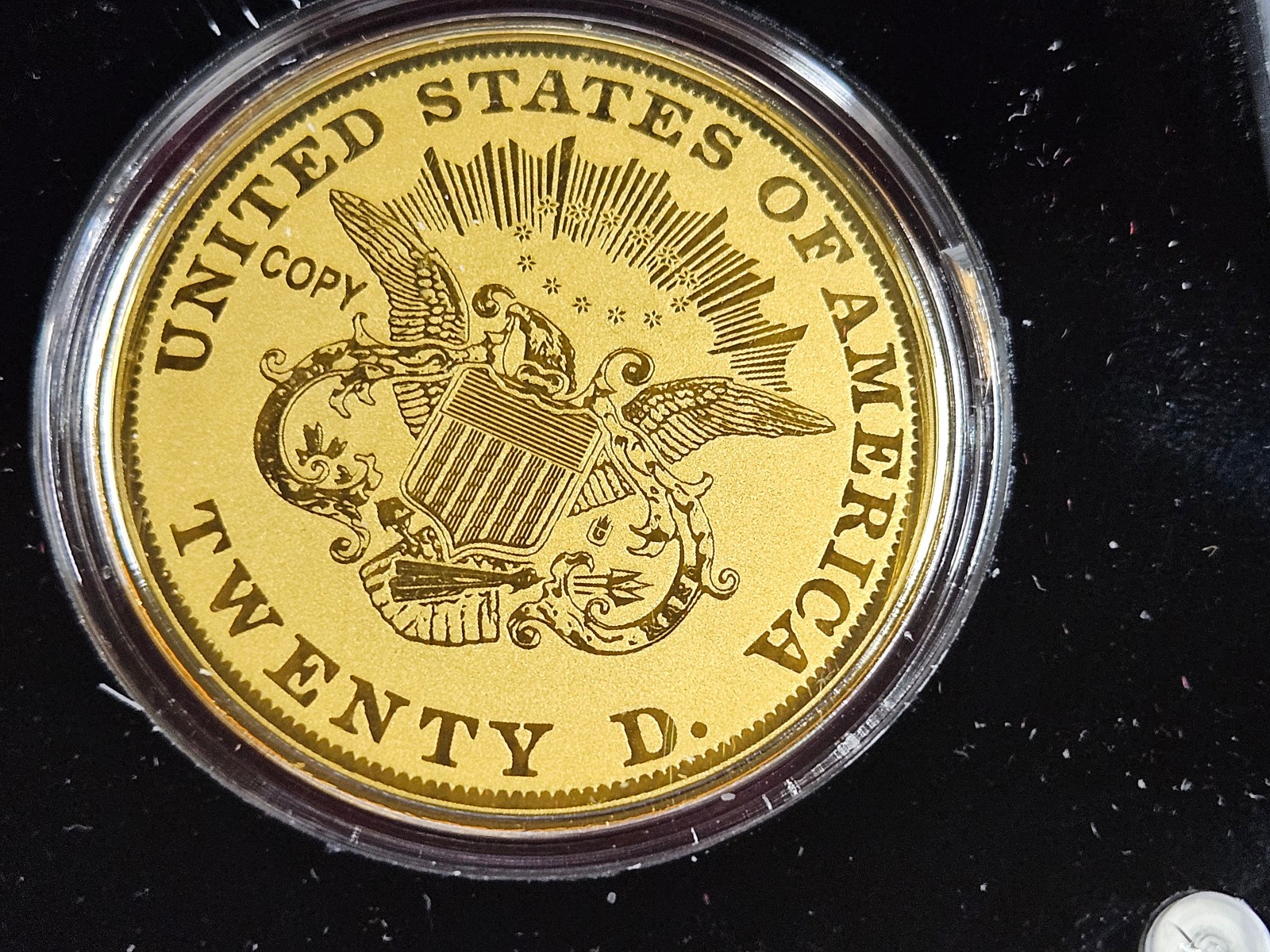 🌟 2022 American Mint LIBERTY HEAD DOUBLE Eagle 1/200 oz .999 Gold Proof Round