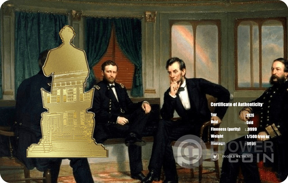 LINCOLN 1/500 Oz Gold Medal 2026