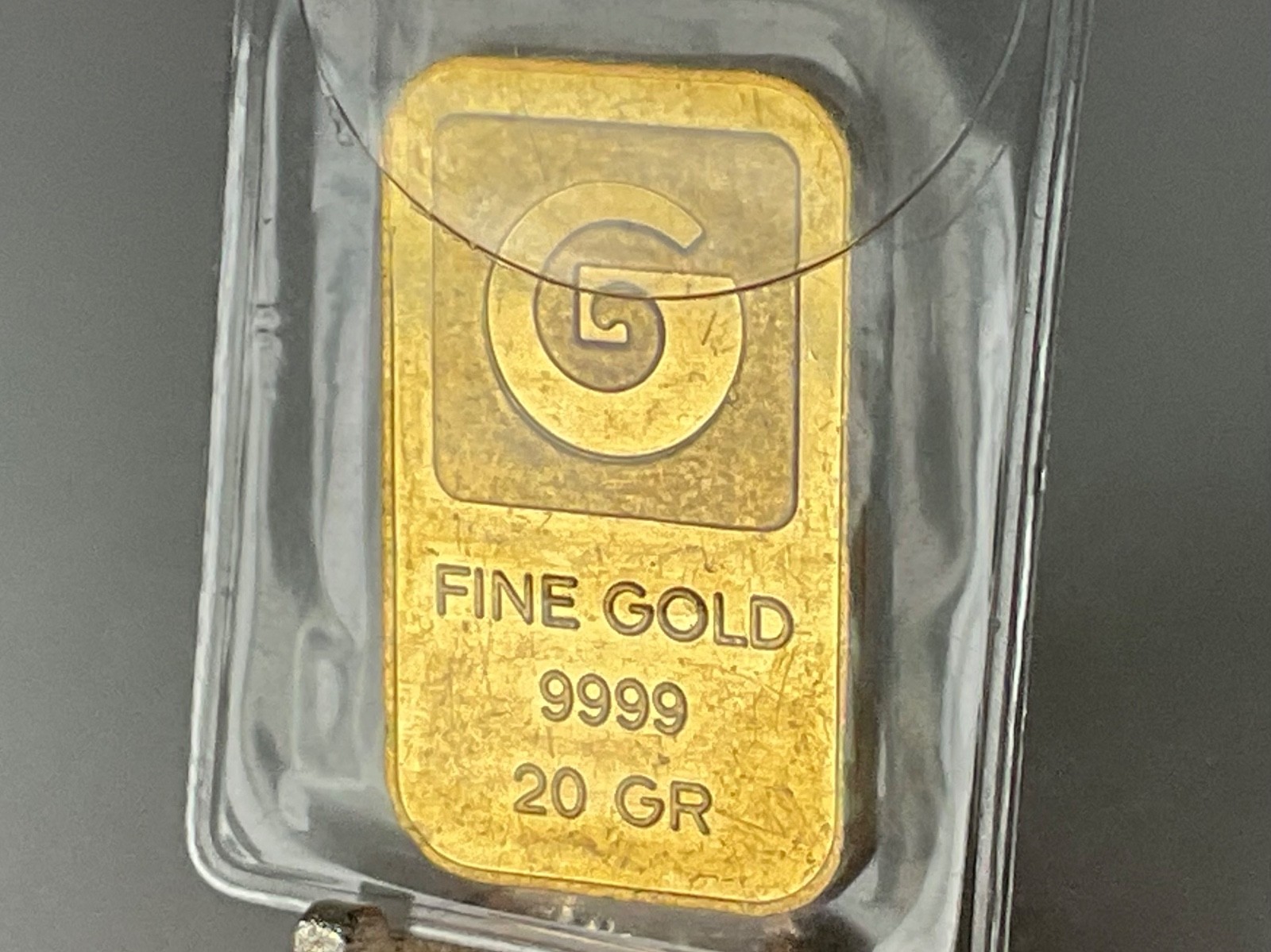20g Vintage Johnson Matthey 20 g Gram Gold Bar .9999 Gold PAUWELS & BRUSSEL