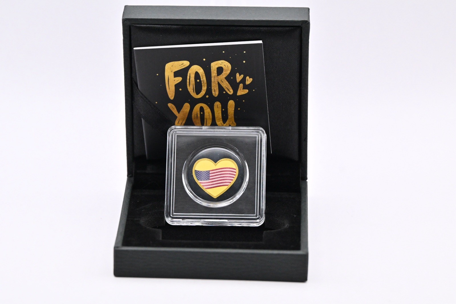 2025 FINE GOLD 1/1000oz Heart I Love You FROM THE REPUBLIC OF CHAD