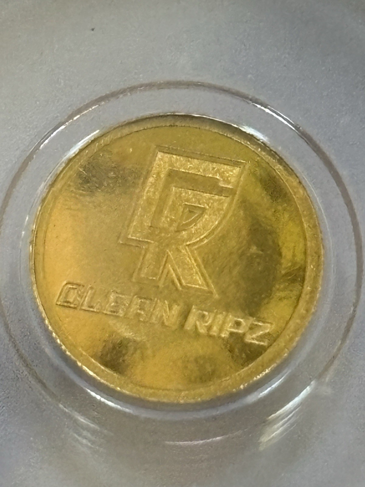0.5 Gram Gold Clean Ripz Round ICG MS70 PL .9999 Fine Gold Fractional Rare