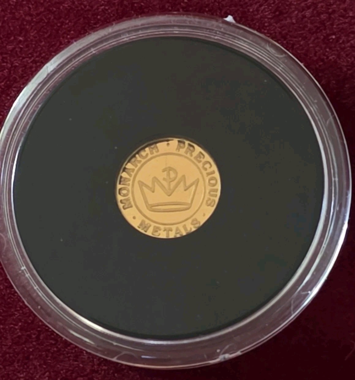 1/2 Gram Monarch Precious Metals Lucky 4 Leaf Clover .9999 Fine Solid Gold Coin