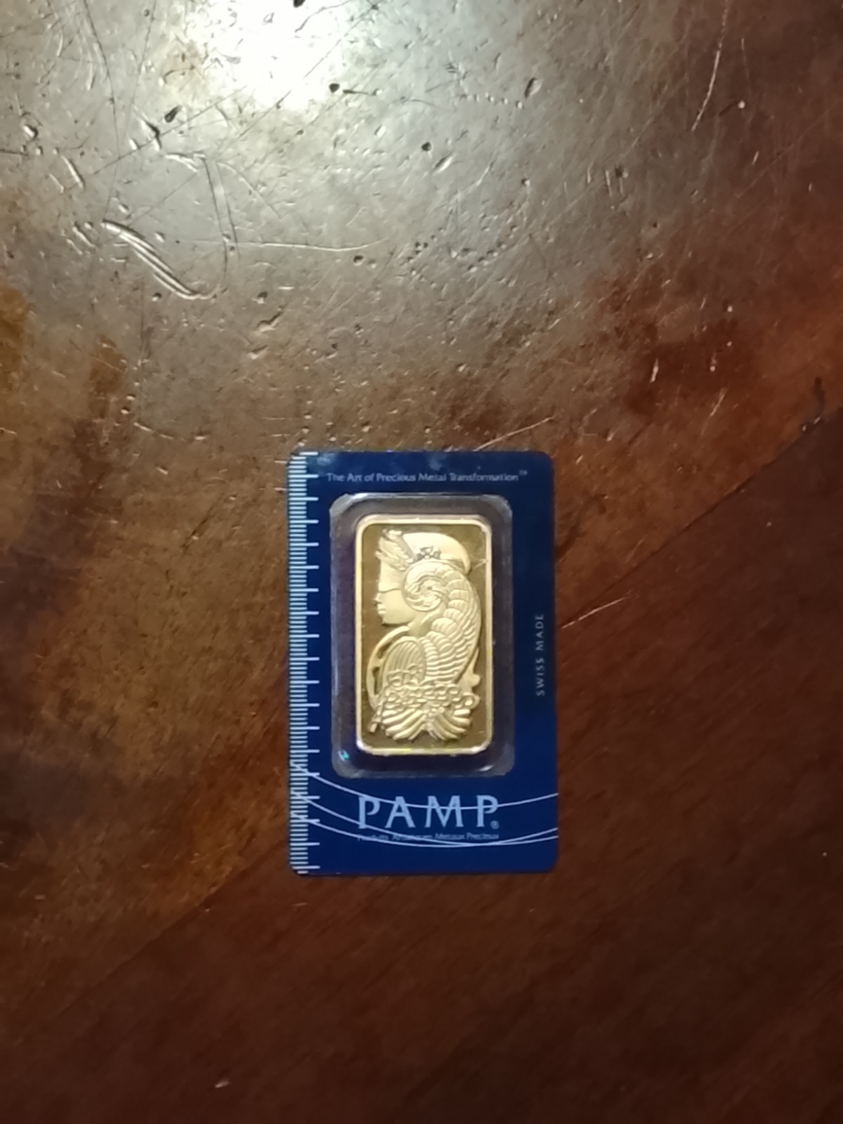 100 gram Gold Bar – PAMP Suisse – Fortuna – 999.9 Fine in Sealed Assay