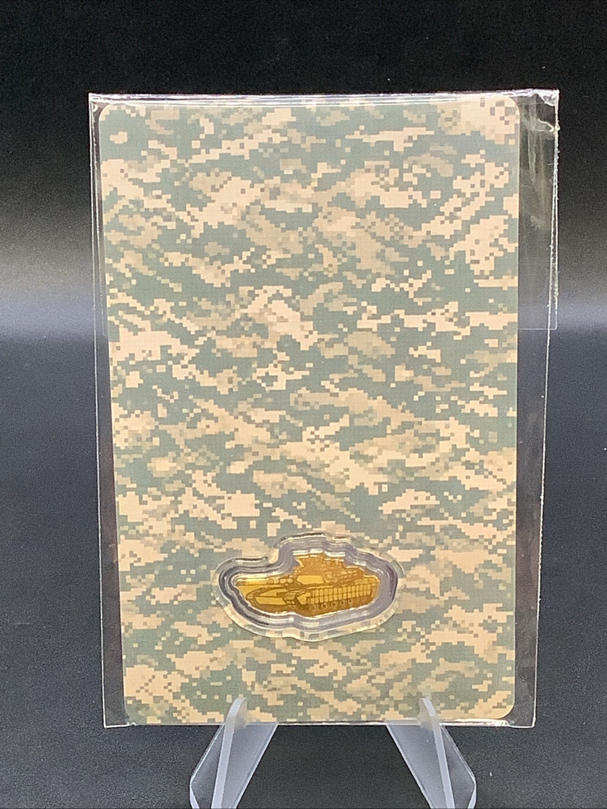 1/1000 oz .999 Gold United States Army Eagle Tank COA Bullion Bar Fractional 24K