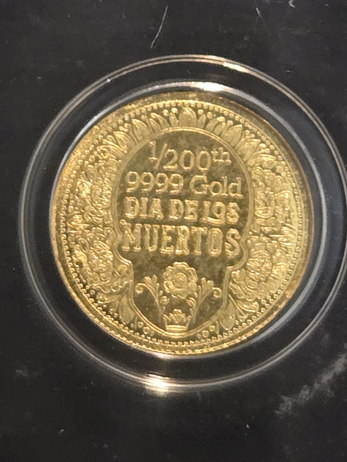 GOLD Day of The Dead Rose MS70 NGC 1/200 Round Lim Edition Private Issue