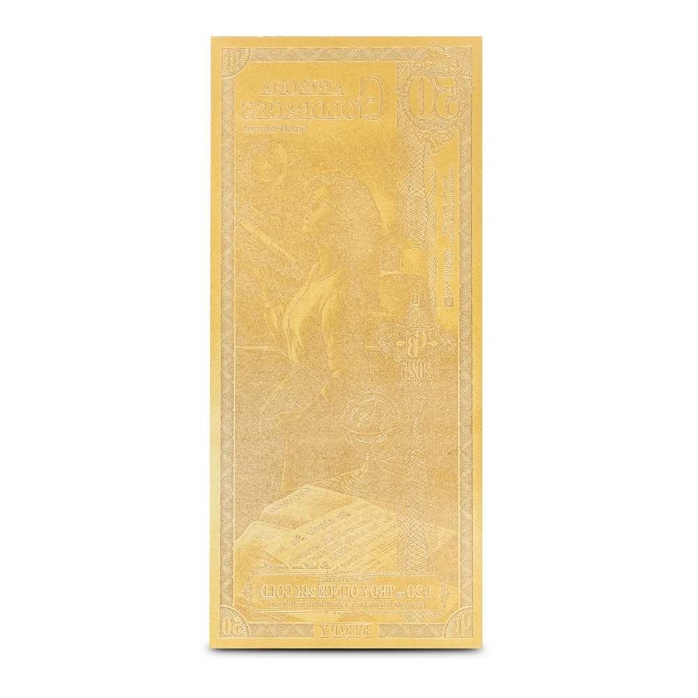 50 Arizona Goldback Gold Note (New)