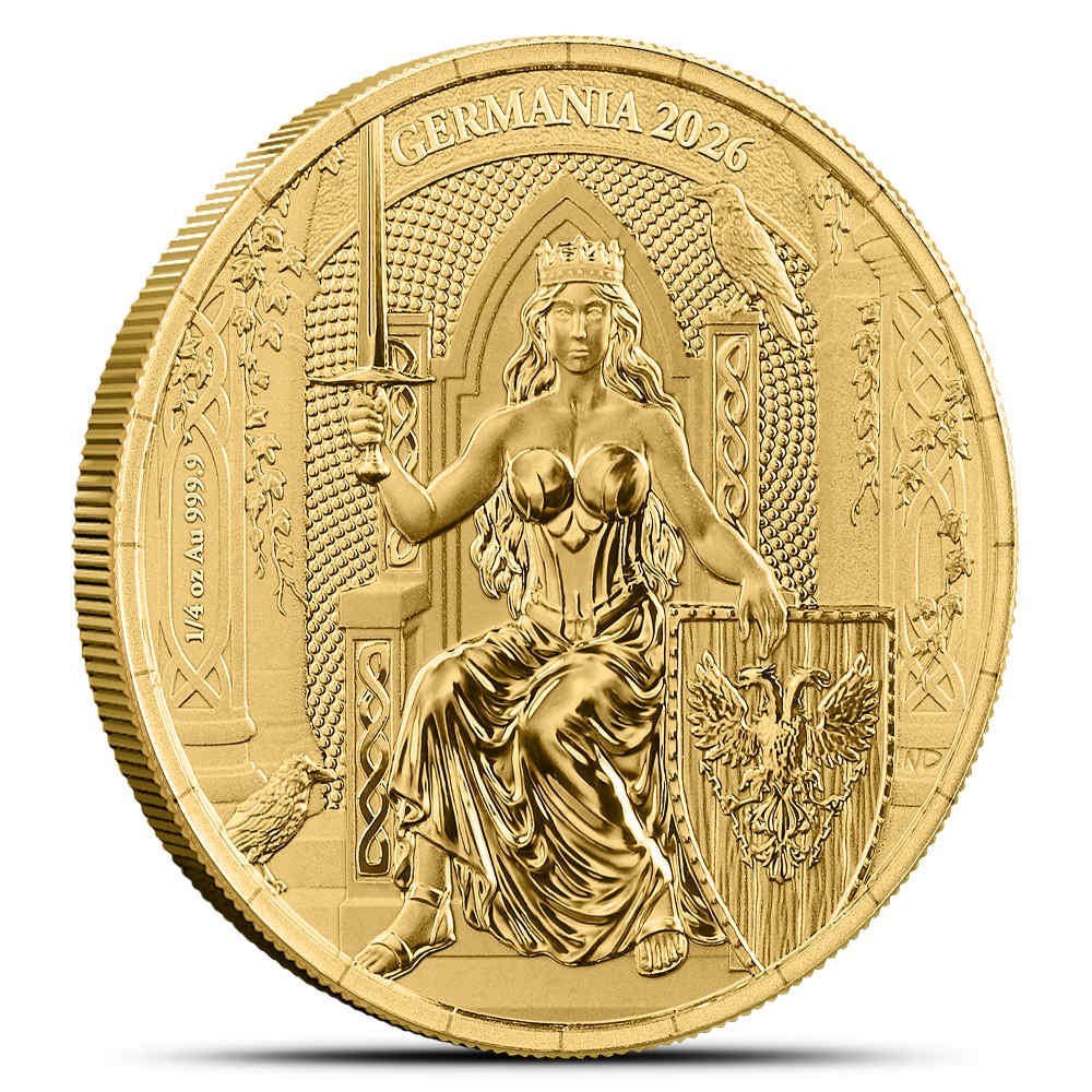 2026 1/4 oz Germania Gold Round (New, In Assay)