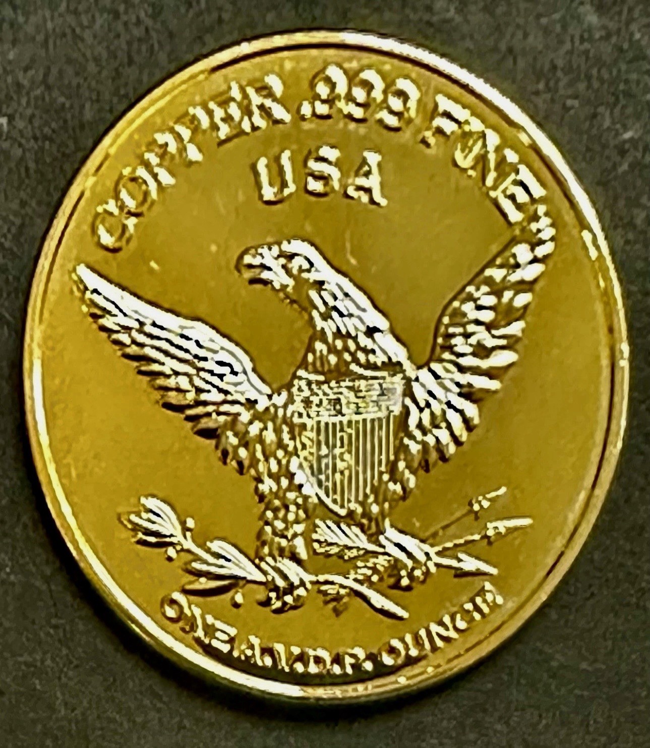 1 oz PureCopper Round. Walking Liberty American Eagle 🦅