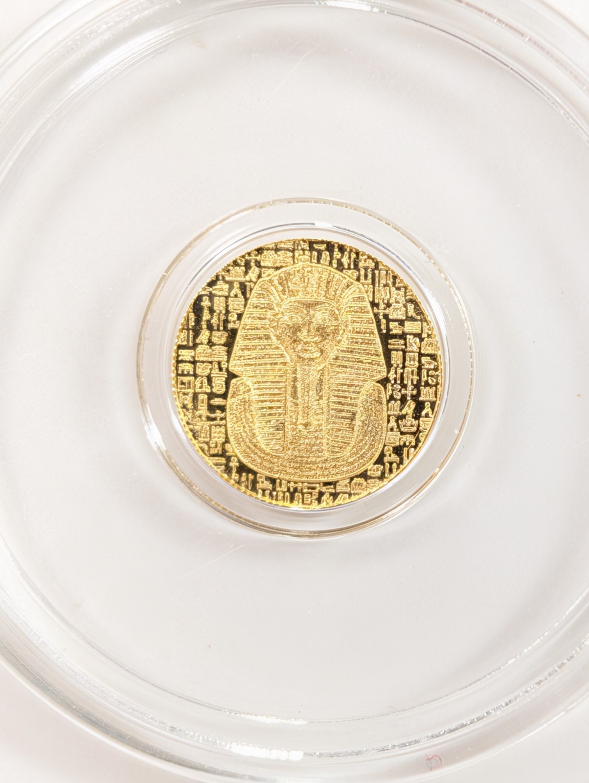 1/200th Ounce Gold Egypt Pharaoh King Tut 9999 Fine Monarch Precious Metals 🪙