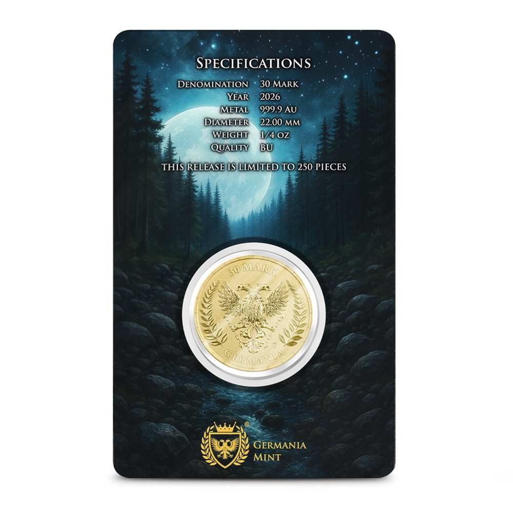 2026 1/4 oz Germania Gold Round (New, In Assay)