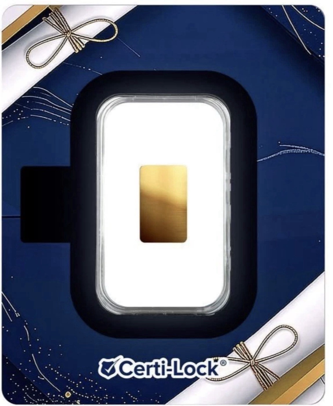 Scottsdale Mint Congrats 2026 Graduation 1/100 oz .9999 Gold Bar Certi-Lock Card