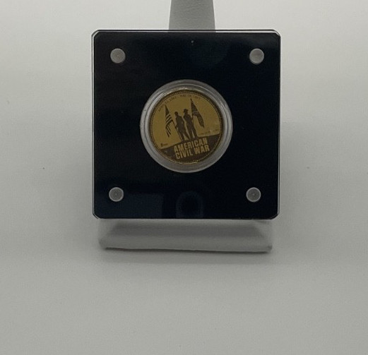 1/500 OZ .999 GOLD AMERICAN MINT CIVIL, WAR STONEWALL JACKSON