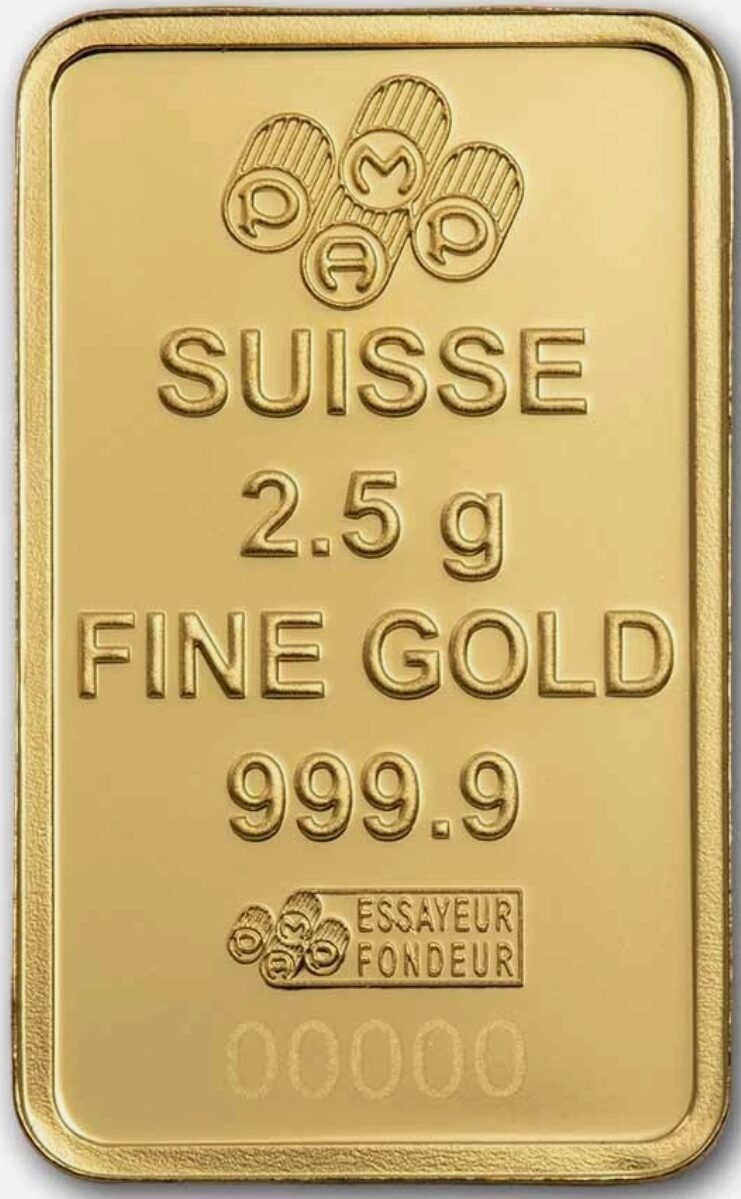 2026 Pamp Suisse Lady Liberty 2.5 Gram Gold Bar in Assay