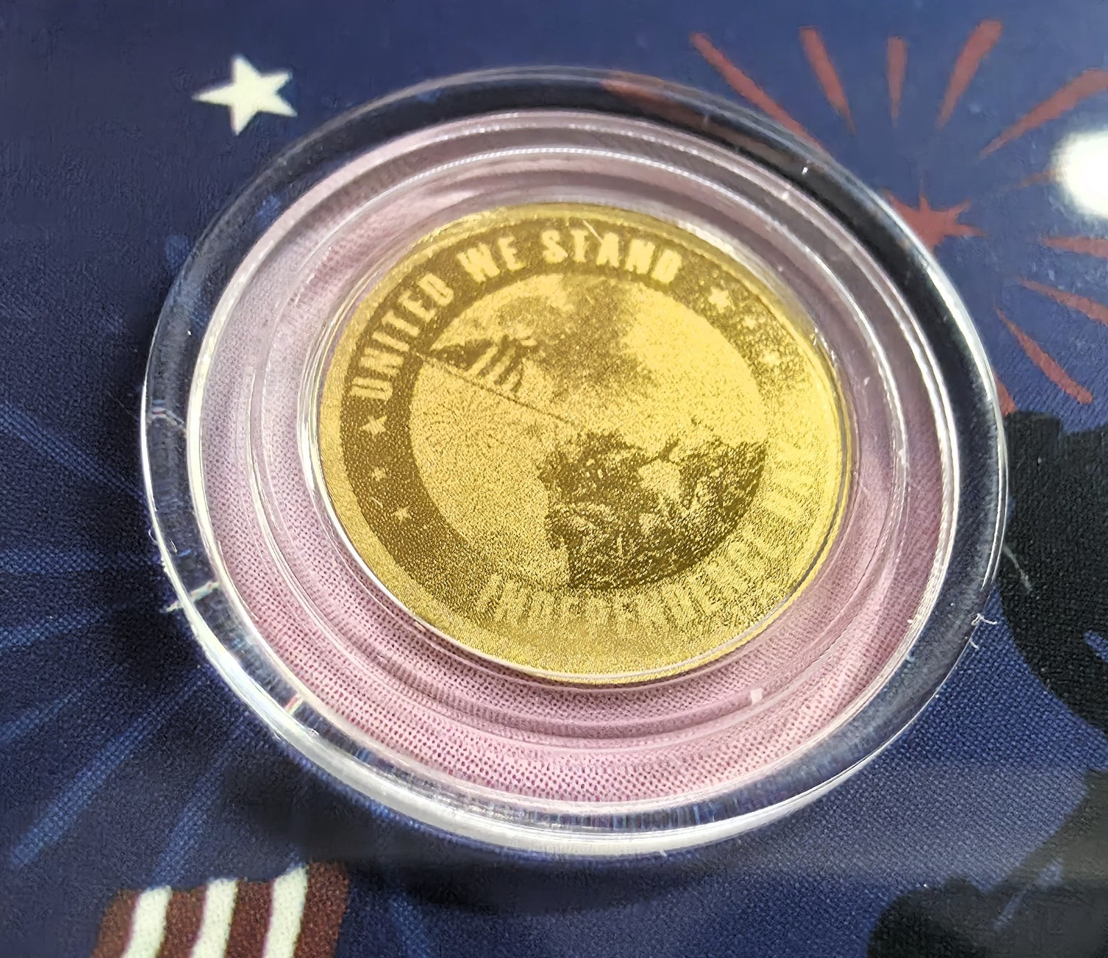 2026 Independence Day 4th July Gold Coincard 1/1000 oz – Limited Mintage 9,999