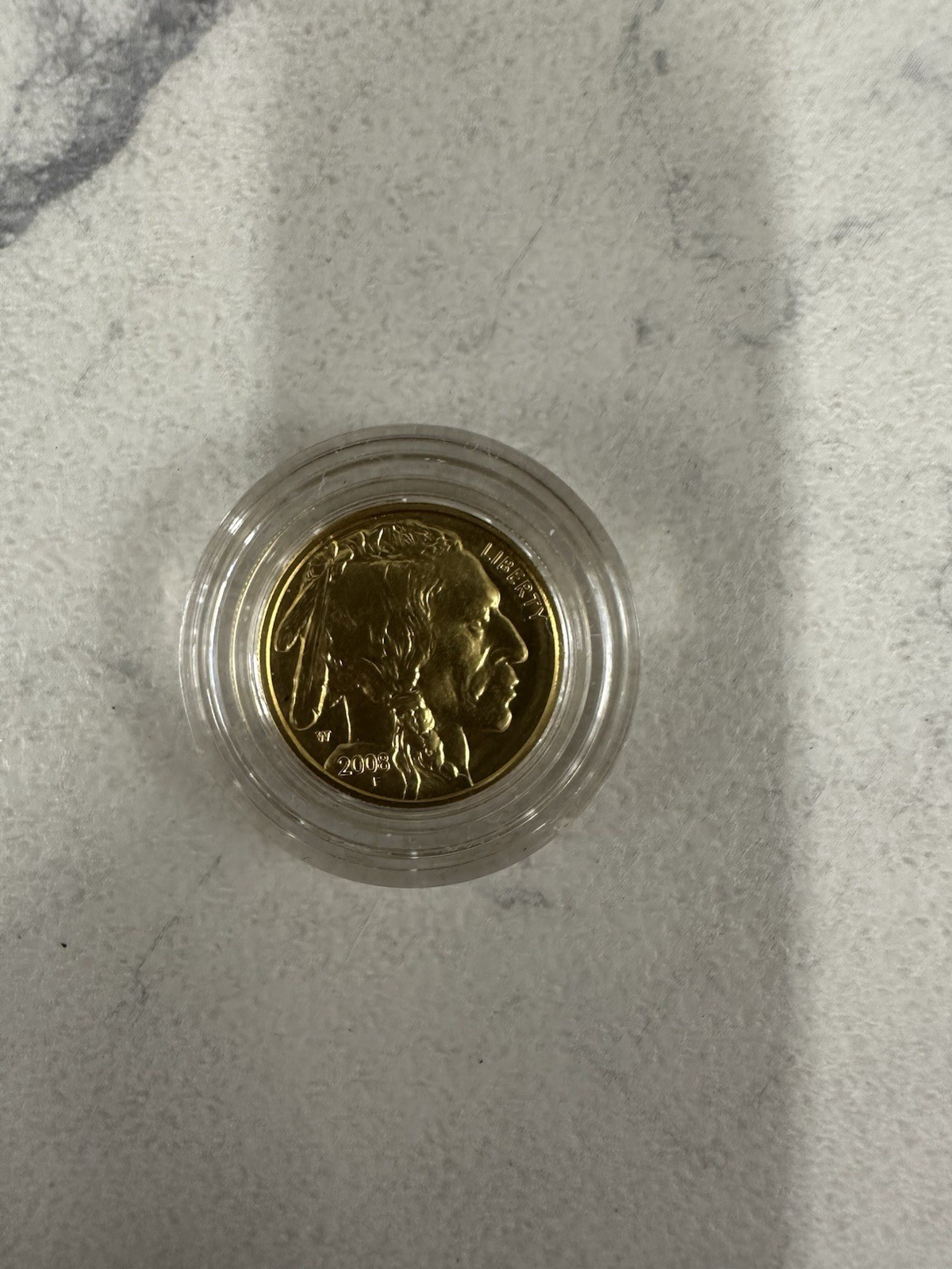 1/10TH OUNCE GOLD BUFFALO OGP NO PAPERS 2008