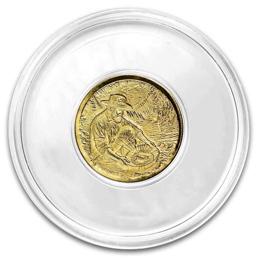 1/100 oz Gold Round: Gold Prospector – MPM