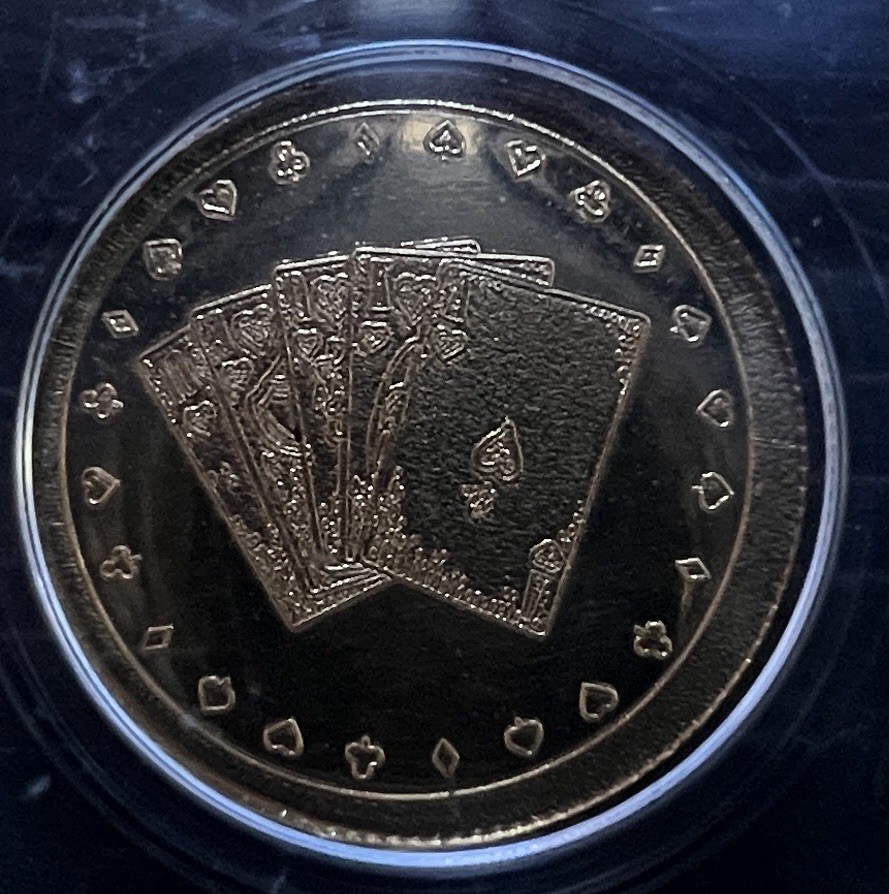 ICG MS70 Royal Flush Gold Round ND 1/200th Ounce Gold Precious Metal Content
