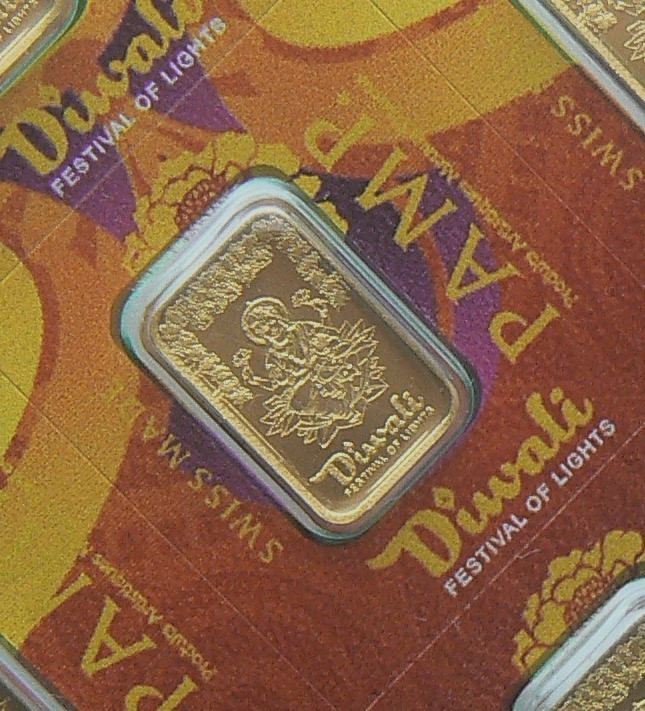 1 gram Gold Bar – PAMP Suisse Diwali Multigram