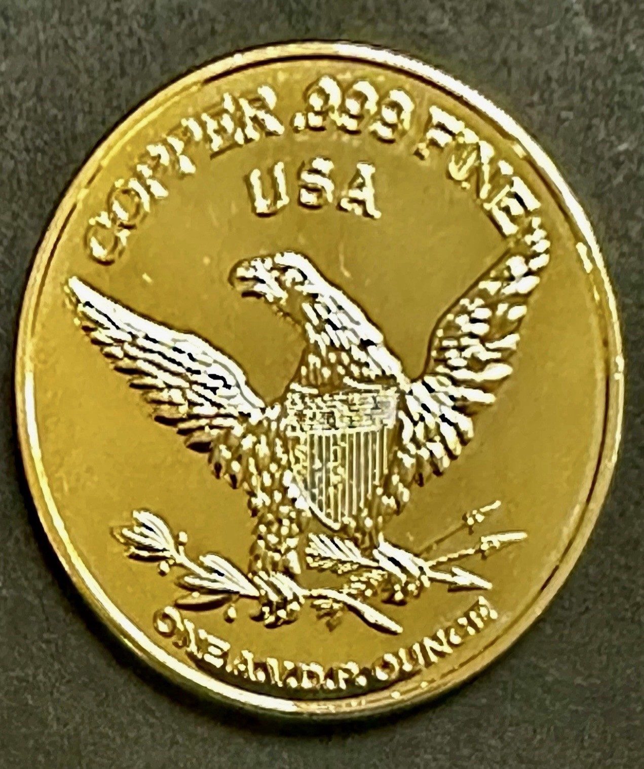 1 oz PureCopper Round. Walking Liberty American Eagle 🦅