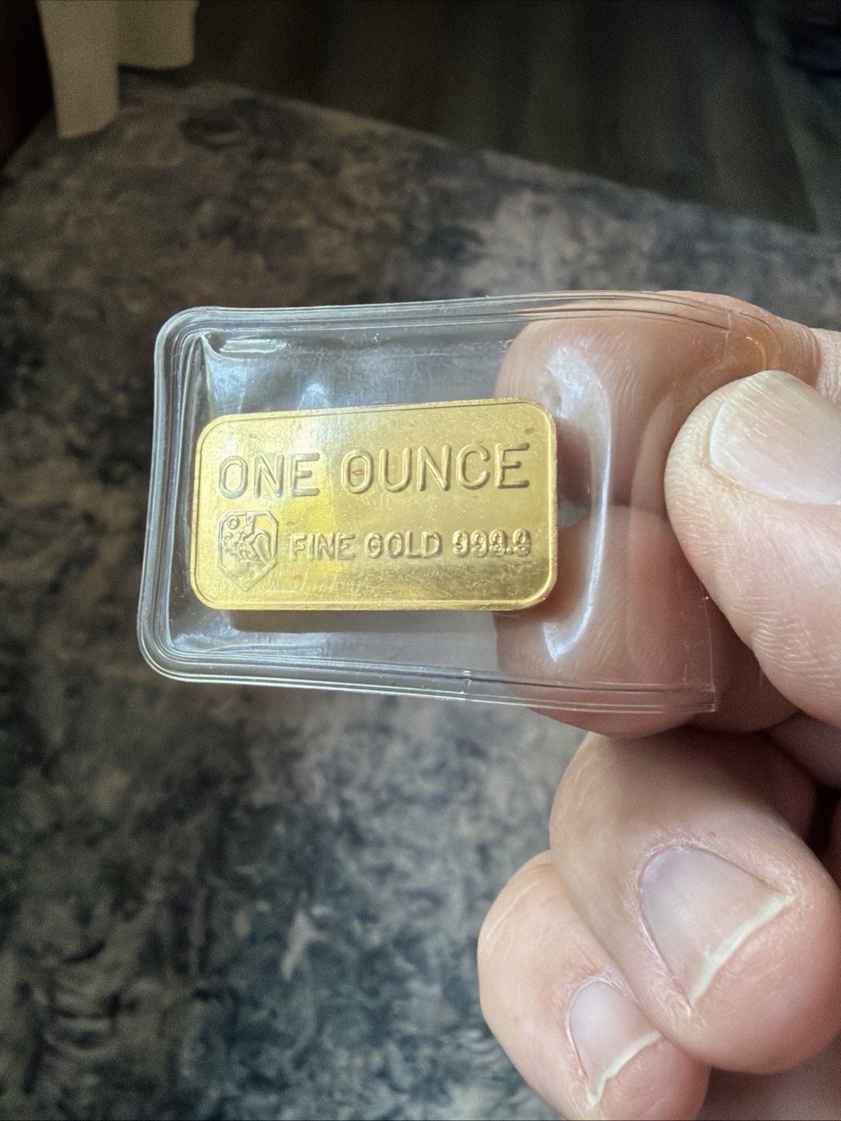 Gold Bar Vintage 1972 Swiss Bank Corporation (SBC) 1 Ounce Pure Gold Bar – Rare!
