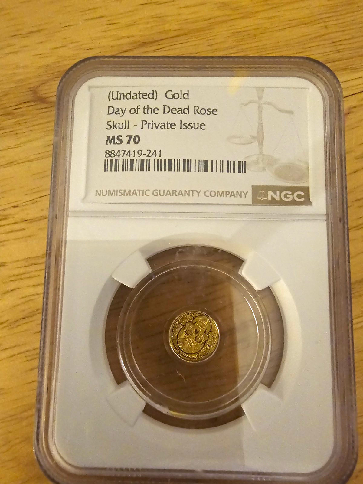 NGC PCGS ICG Slabbed Undated Gold Rounds Mixed Lot 3-1/200 oz & 8-1/500 oz