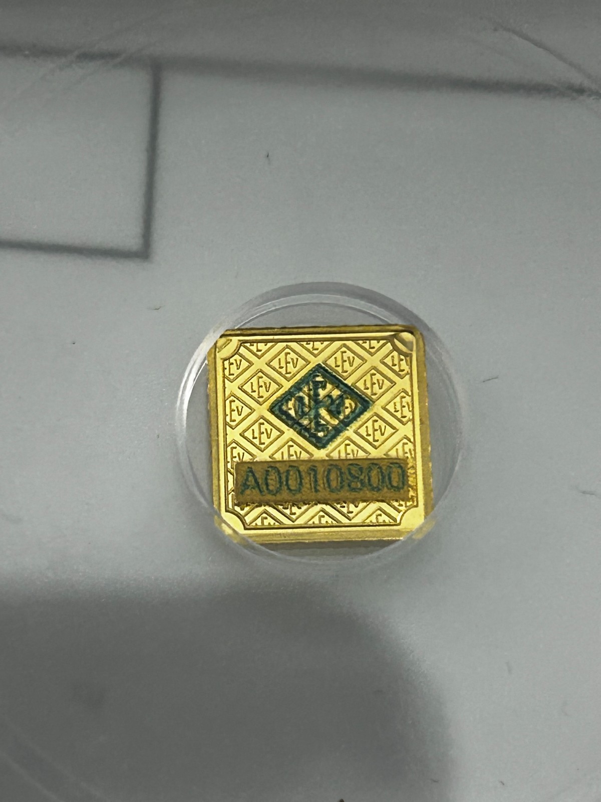1 Gram Geiger Pure Gold Bar ICG MS 70 PL
