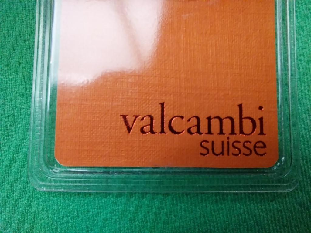2.5 gram Gold Bar – Valcambi Suisse – 999.9 Fine in Sealed Assay ~ 1 piece