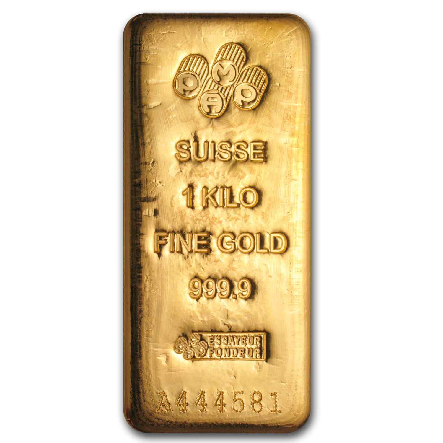 1 kilo Gold Bar – PAMP Suisse – SKU #73950