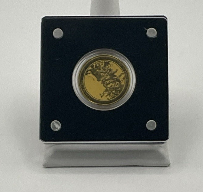 1/500 OZ .999 GOLD AMERICAN MINT CIVIL WAR TEXAS BRIGADE