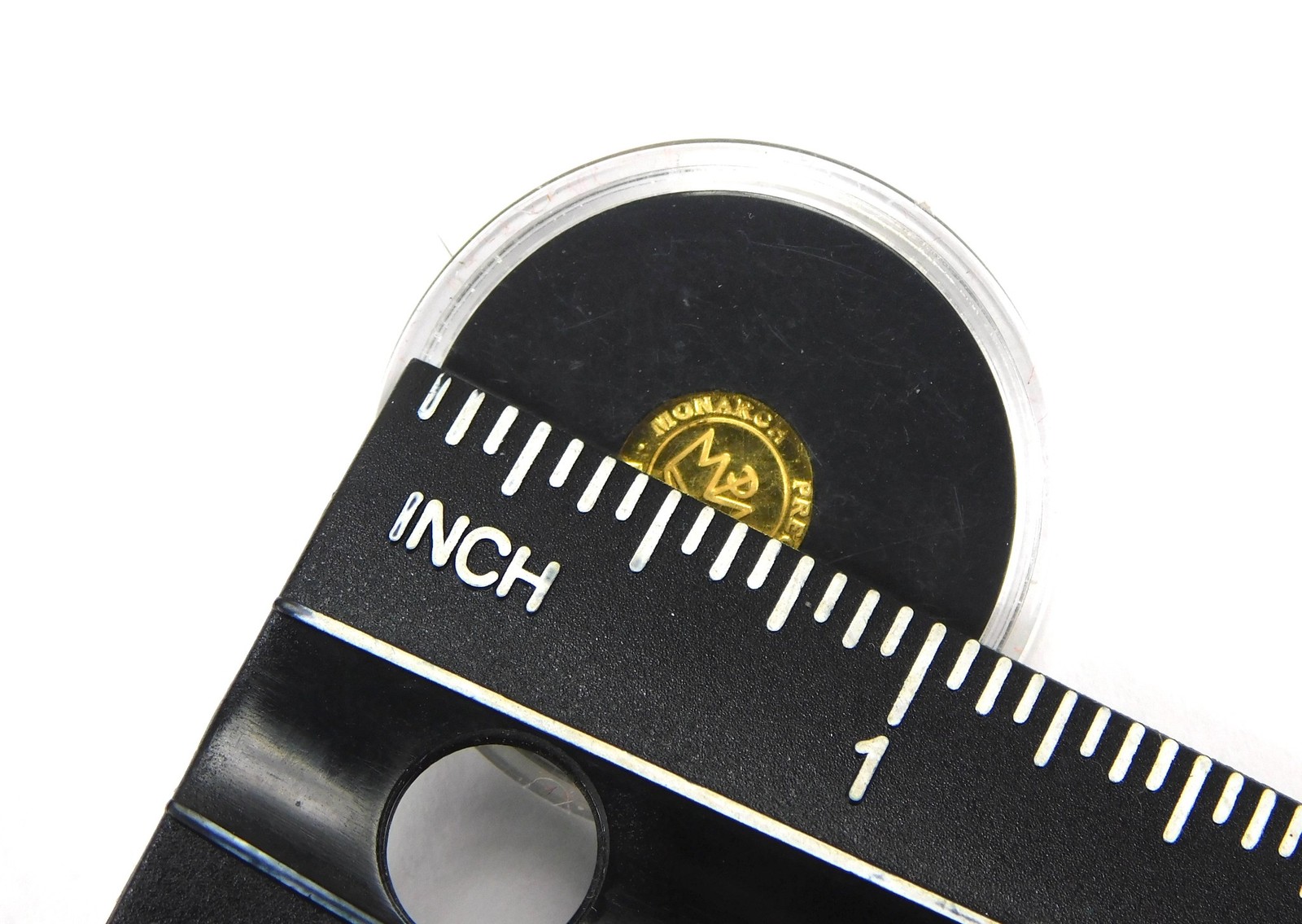 Monarch Precious Metals 1/4 Gram .9999 Fine Gold Lucky Horseshoe Round B